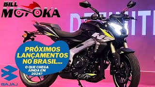 Sobre a BAJAJ novas lojas e as motos que chegam no Brasil ainda em 2024 de todas as marcas [upl. by Hendrix39]