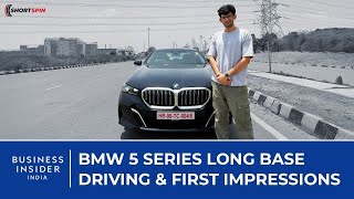 BMW 5 Series Long Wheel Base First Impressions amp Drive  Short Spin With Business Insider India [upl. by Laveen]