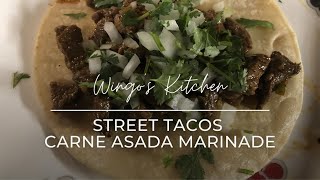 Street Tacos  Carne Asada Marinade Recipe [upl. by Kronick]