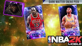 MY FIRST DARK MATTER PACK OPENING NBA 2K MOBILE S4 [upl. by Wirth347]