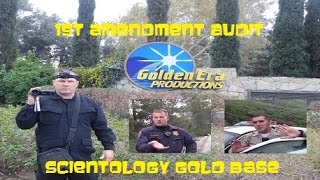 1st Amendment Audit Scientology Gold Base [upl. by Enneles326]