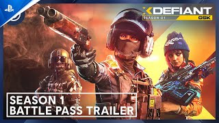 XDefiant  Season 1 Battle Pass Trailer  PS5 Games [upl. by Zahc304]