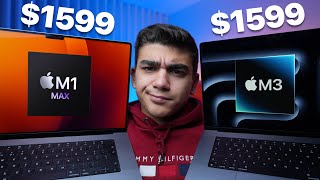 M3 MacBook Pro vs M1 Max MacBook Pro WaitThey Cost the Same [upl. by Bound911]