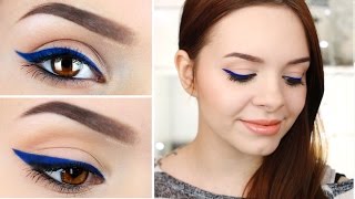 Blue Liner Look • 2 Minute Tutorial ❤ [upl. by Gavini]