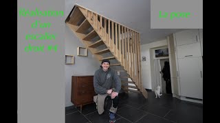 comment poser un escalier droit [upl. by Eadwina]