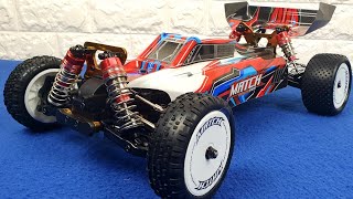 Wltoys 110 104001 4wd Unboxing  Test 2S 3S Lipo 24G 4WD Rc Car Metal Buggy Xk OffRoad RTR [upl. by Rowen]