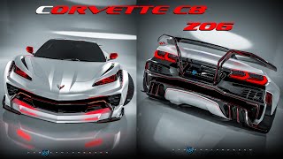 Wide Body Corvette C8 Z06  The Most Powerful Sportscar Ever Made [upl. by Cowden]