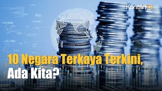 10 Negara Terkaya di Dunia Tahun 2024 Berdasarkan PDB Nominal  Kontan News [upl. by Hamimej626]