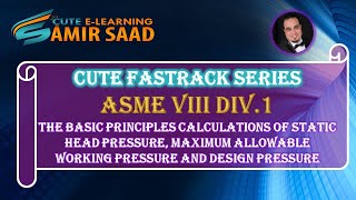 ASME VIII Div1The basic principle calculations of Static Head Pressure MAWP and Design Pressure [upl. by Trueman]