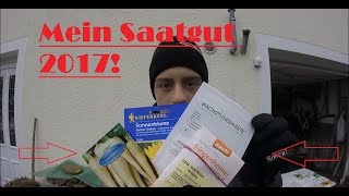 Mein Saatgut 2017 Jetzt kann es losgehen [upl. by Aleacim]