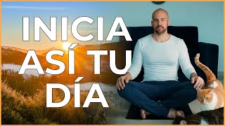 ¡¡MUY PODEROSA ✨ MEDITACIÓN GUIADA para la MAÑANA  EMPEZAR EL DIA con gratitud y positivo [upl. by Christa]