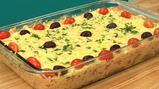 A MELHOR Receita de BACALHAU CREMOSO que você já viu Bacalhau GRATINADO na Travessa Super FÁCIL [upl. by Anawek894]