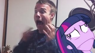 Blind Reaction Bronies React  Equestria Girls [upl. by Omlesna]