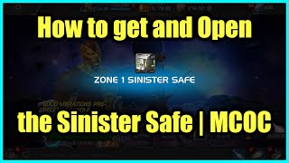 How to Get the Zone 1 Sinister Safe and Code  Marvel Contest of Champions [upl. by Alison]