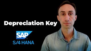 Maintain Depreciation Key SAP S4 HANA [upl. by Nnylodnewg]