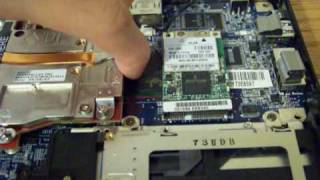 How to remove and install a laptop graphics card Part 1 [upl. by Inek]