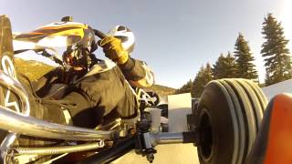 Ice Karting Film with a CRG kart powered by Rotax [upl. by Batish250]