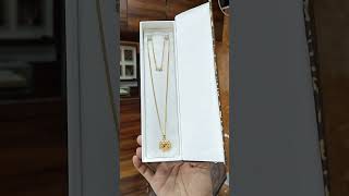 Gold Chain Pendant Beautiful Design goldjewellery chain pendant youtubeshorts shortviral gold [upl. by Cahilly]