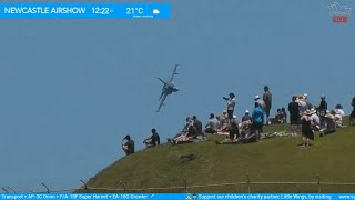 🔴 LIVE  Newcastle Williamtown Airshow 2023  ✈️ RAAF Flying Display 1✈️ Nobbys Beach wSydSquad🔴 [upl. by Nylrad]