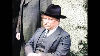 History Recolored 1916 President Teddy Roosevelt in New Mexico [upl. by Glynis896]