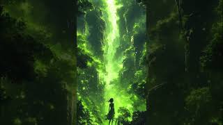 Odyssey Through the Emerald Empyrean midjourney aicommunity wallpaper anime [upl. by Balliol]