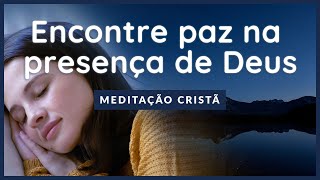 Meditação cristã guiada  Versículos e orações para vencer a insônia estresse e ansiedade 😌 [upl. by Rand]