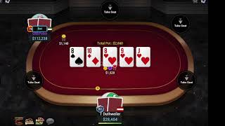 20kNL Dudd1 Vs GREPoker Heads Up  High Stakes Poker [upl. by Abekam]