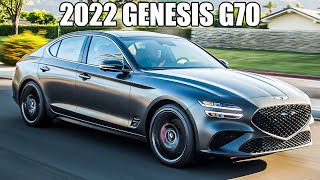 2022 Genesis G70 Luxury Sedan [upl. by Dulcinea]