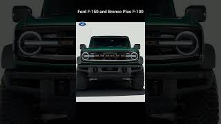 Ford Introduces Custom Garage Focuses on Supercharged ford F150 and Bronco Plus F100 shorts [upl. by Alyak665]