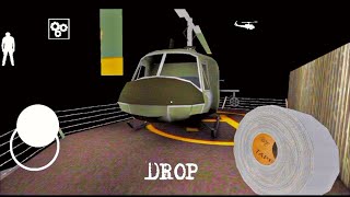 Granny Chapter 2 Game Helicopter accident [upl. by Leind]