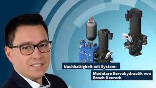 DE Bosch Rexroth WebSeminar quotNachhaltigkeit mit System Modulare Servohydraulik von Rexrothquot [upl. by Adnerb407]