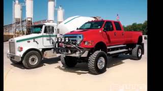 FORD F650 F750 GIANT PICKUP TRUCKS 4x4 suv [upl. by Milicent752]