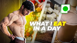 WHAT I EAT IN A DAY  180g Protein  13 weeks out from DOPE TESTED SHOW [upl. by Dayiz]