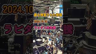 最も検索された株価 10 18 ラピダス株急騰 投資 アニメ 政治経済 経済成長率 お金 [upl. by Hazen]