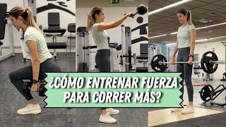 Los mejores ejercicios de FUERZA para CORREDORES 💪 [upl. by Arrim]