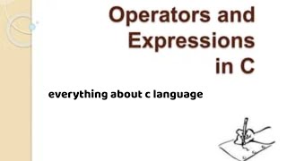 Expressions and Operators  Btech 1st year  C Language  2024 [upl. by Aniger]