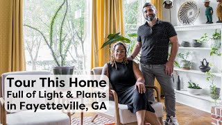 Tour This Eclectic ArtFilled Home in Georgia  Home Tours  HGTV Handmade [upl. by Maddox228]