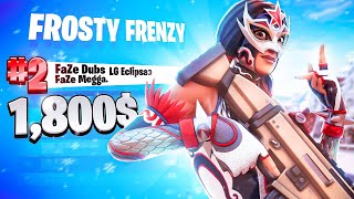 How We PLACED 2ND In FROSTY FRENZY FINALS ❄️ 1800  FaZe Dubs [upl. by Ecaroh996]