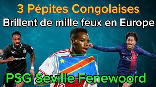 🇨🇩3 Pépites Congolaises Enflamment lEurope [upl. by Htebsle]