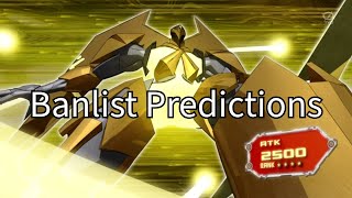 Banlist Predictions  Duel Links September 2024 [upl. by Naashar]