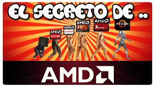 🔴La 🅥🅔🅡🅓🅐🅓🅔🅡🅐 historia de AMD 😱  Evolución de los procesadores de AMD y la BATALLA vs INTEL🤜🏻💥 [upl. by Namrac792]