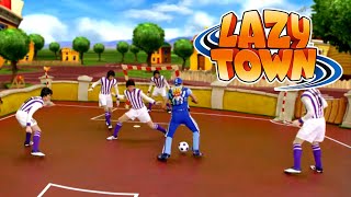 Sportacus dribbles five people  Lazy Town [upl. by Land]