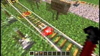 RailCraft v5 Iron amp Wooden Tracks Tory cz1 2 Poradnik krok po kroku Tutorial PL [upl. by Haissi]