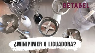 Minipimer o licuadora ¿qué conviene tener [upl. by Thury]