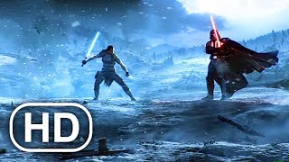 STAR WARS Darth Vader Kills Starkiller Fight Scene Cinematic 4K ULTRA HD  ForceFullHD60fps [upl. by Cletis]