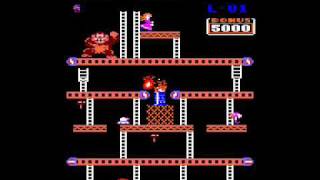 Donkey Kong on the Amstrad CPC [upl. by Esej]