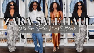 ZARA SALE HAUL 2024 I MUST HAVE ITEMS [upl. by Tucky]