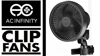 AC Infinity Cloudray S6 Gen 2 Oscillation Clip On Fan Unboxing amp Setup [upl. by Hakon721]