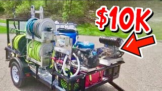 How to Build A Budget Pressure Washing Trailer [upl. by Lyred756]