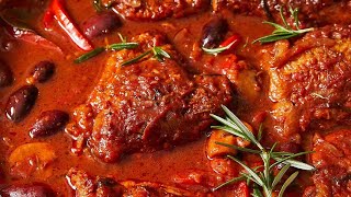 Chicken Cacciatore Italian Chicken Stew [upl. by Rodnas]